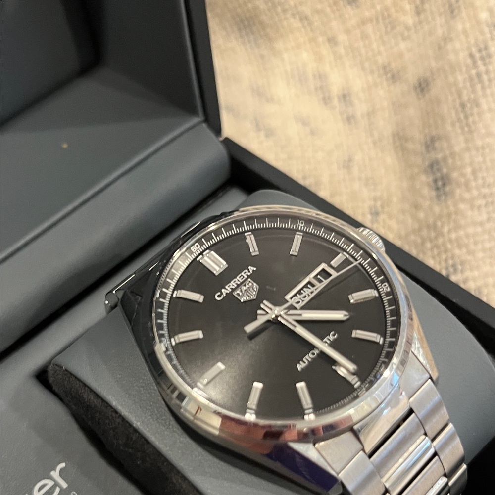 Authentic TAG Heuer Carrera Day-Date Automatic watch, reference WBN2013.FC6503. - Picture 3 of 10